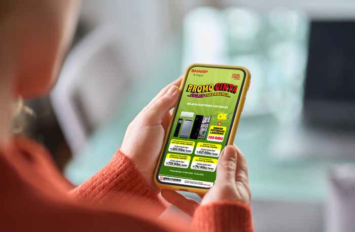 Promo Cicilan Tanpa Bunga Sharp Indonesia Home Credit