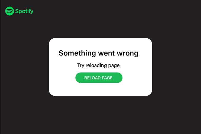 Spotify Error