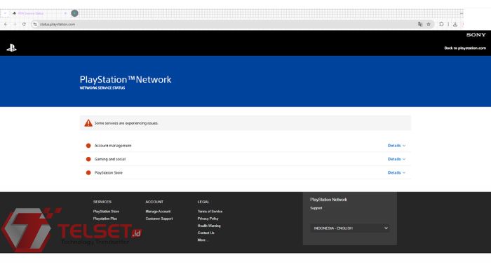 Server PlayStation Network Down, PS4 dan PS5 Lumpuh!