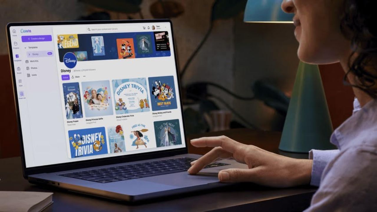 Fitur Canva Disney