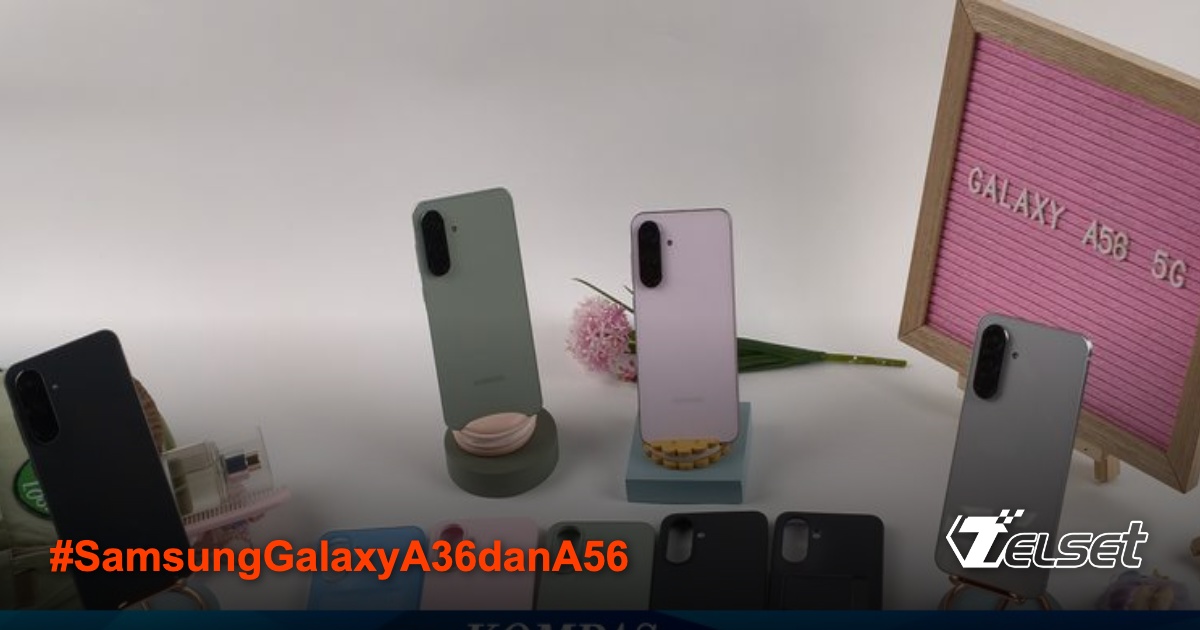 Samsung Galaxy A36 dan A56 dengan layar Super AMOLED dan desain stylish