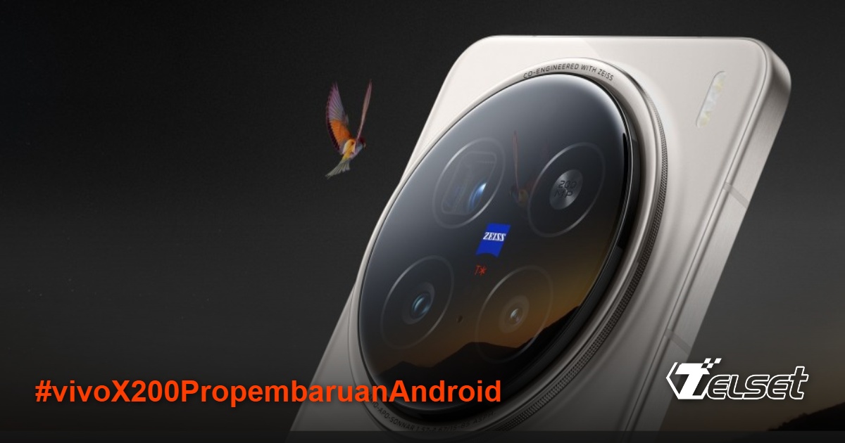 vivo X200 Pro dengan pembaruan Android terbaru