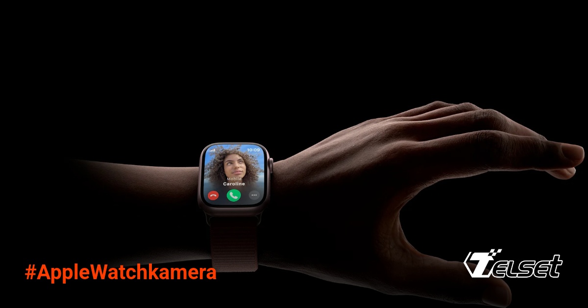 Ilustrasi Apple Watch dengan kamera dan fitur AI