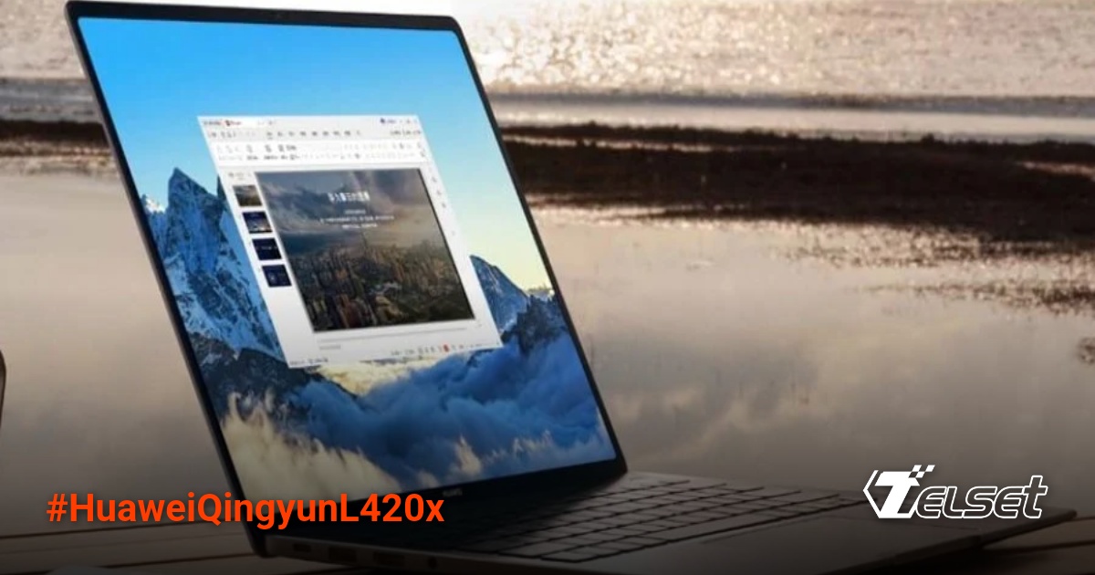 Huawei Qingyun L420x laptop premium dengan layar OLED dan bodi metal
