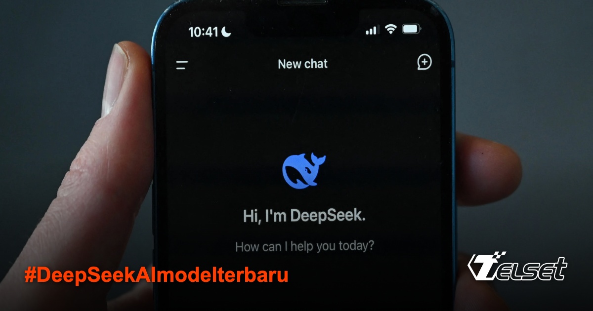 Ilustrasi kecerdasan buatan DeepSeek bersaing dengan OpenAI di pasar global