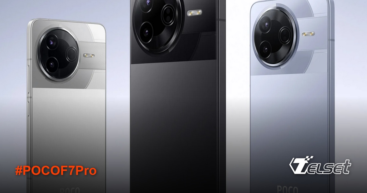 POCO F7 Pro smartphone dengan layar AMOLED 2K dan desain premium