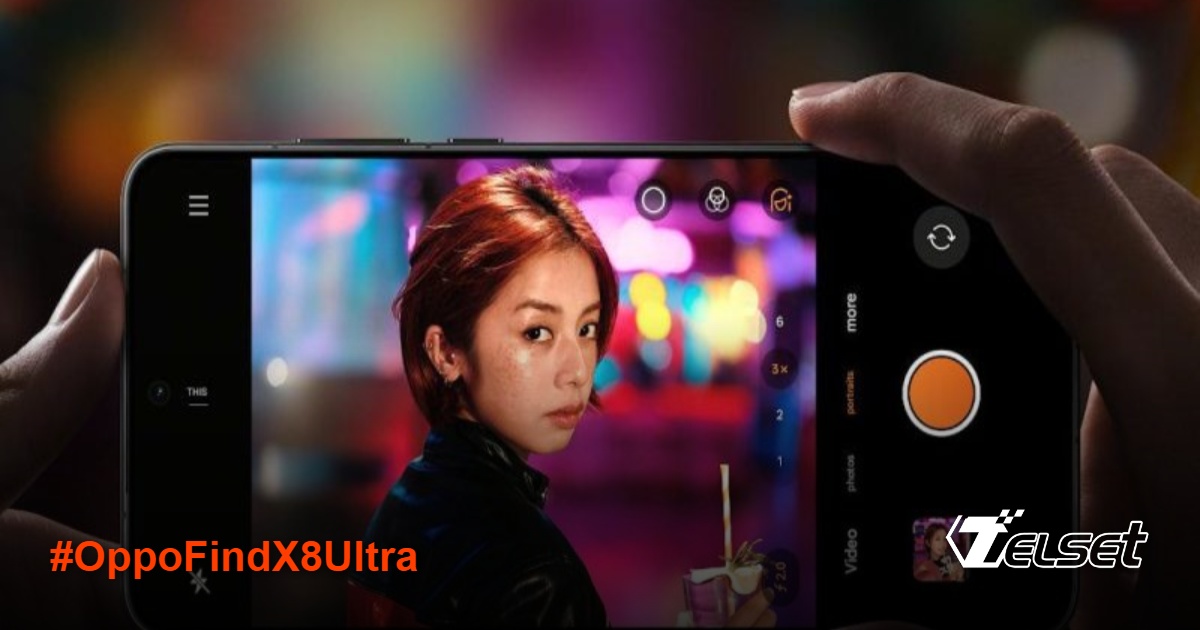 Oppo Find X8 Ultra dengan modul kamera bundar dan desain premium