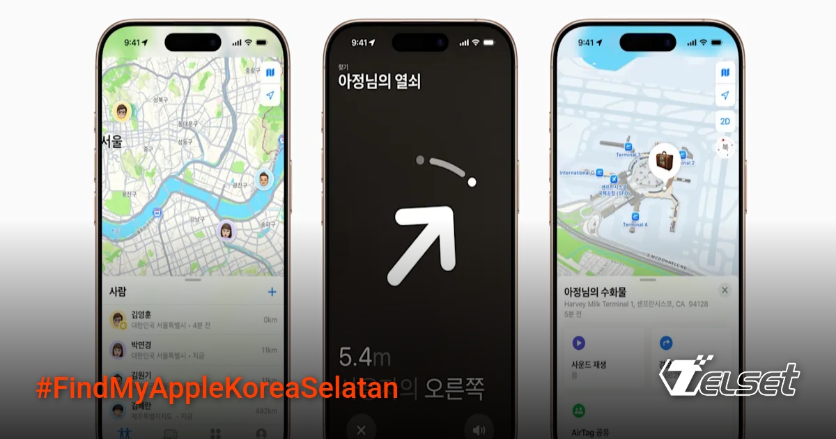 Fitur Find My Apple kini tersedia di Korea Selatan