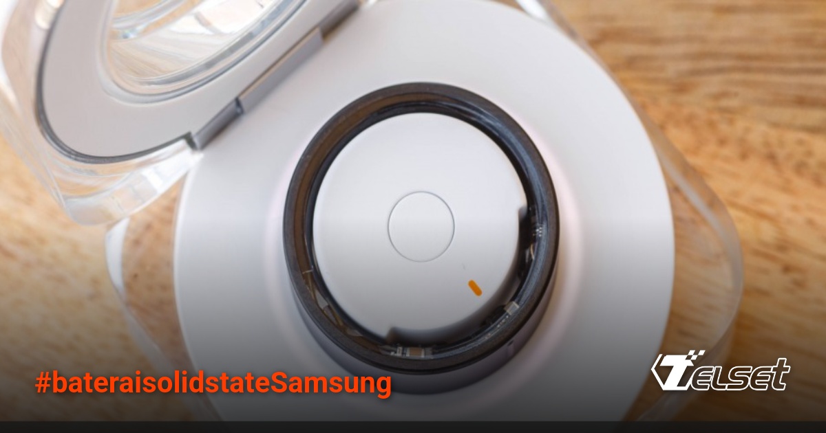 Ilustrasi baterai solid-state Samsung untuk perangkat wearable