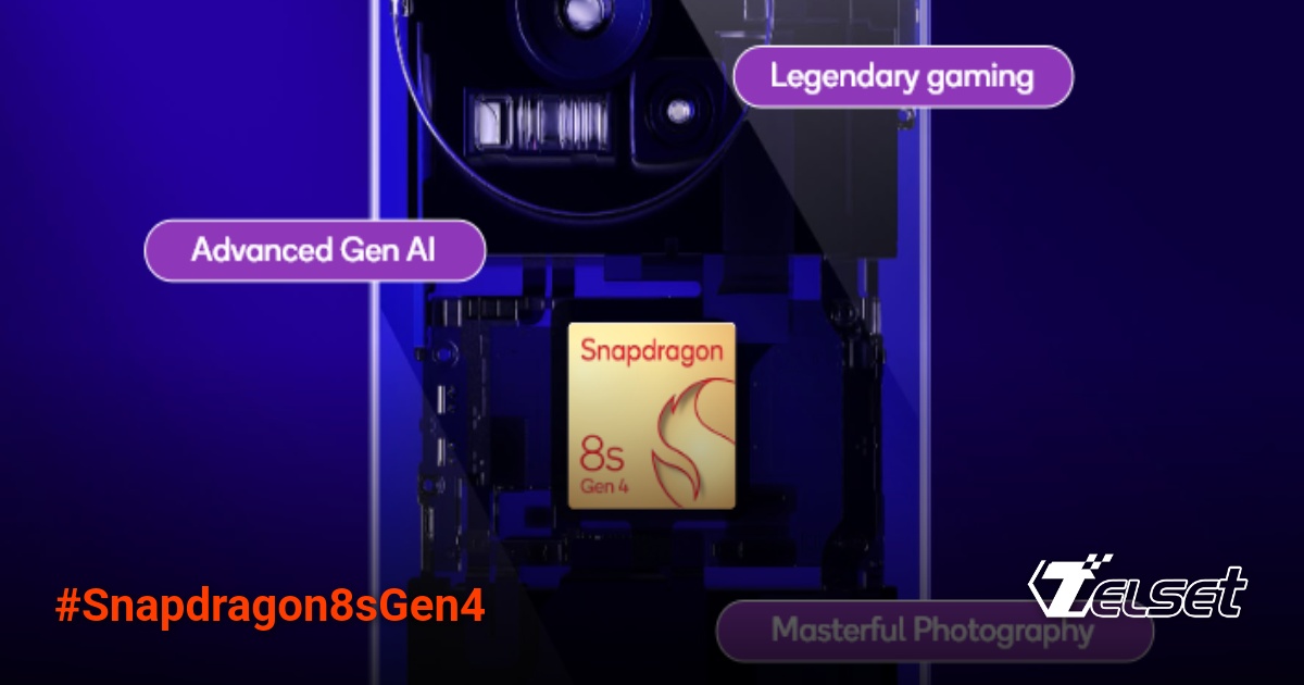 Qualcomm Snapdragon 8s Gen 4 chipset dengan performa tinggi
