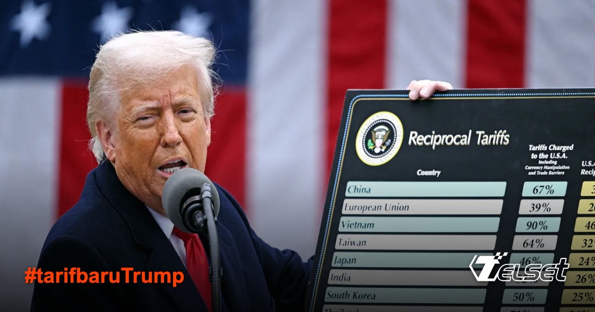 Ilustrasi dampak tarif impor Trump pada gadget dan e-commerce