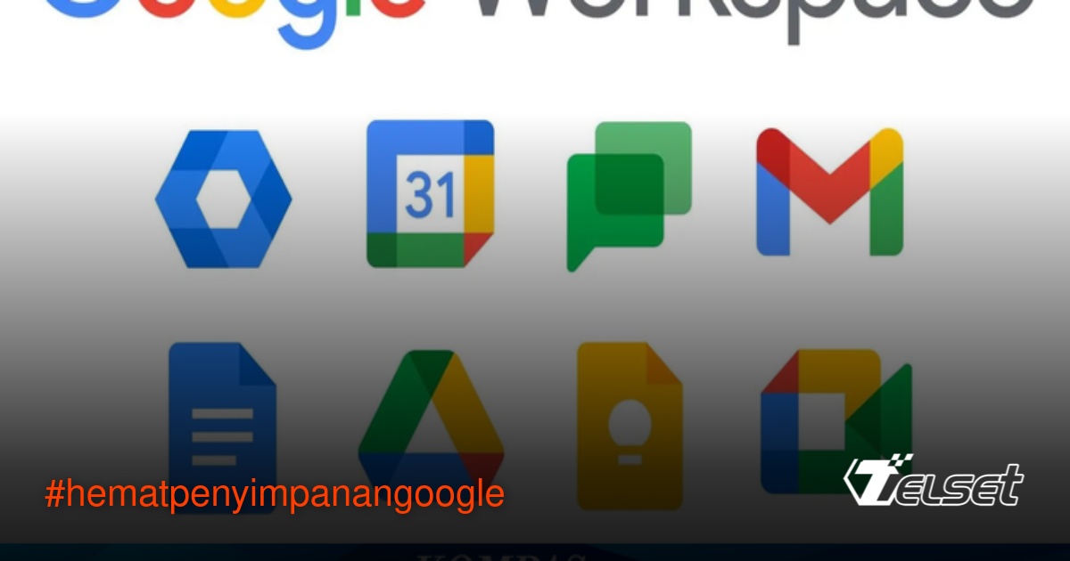 Ilustrasi manajemen penyimpanan Google Drive, Gmail, dan Photos