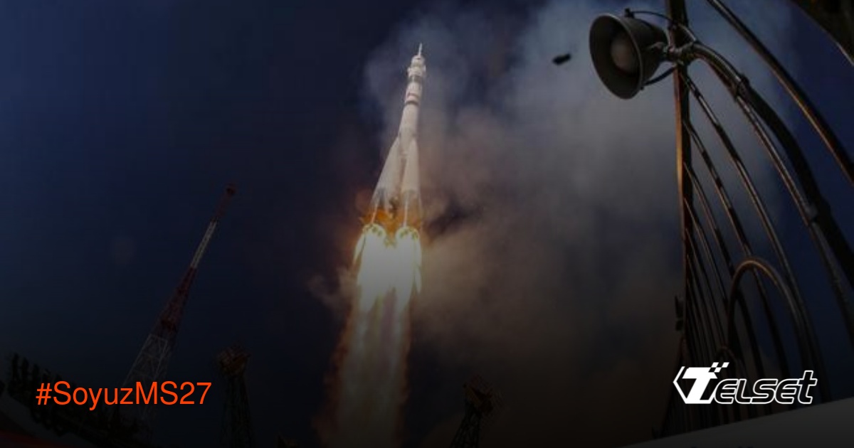Peluncuran Soyuz MS-27 dari Kosmodrom Baikonur menuju ISS