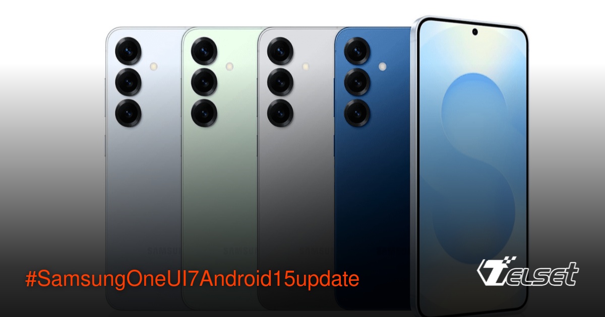 Samsung Galaxy S24 Ultra menampilkan antarmuka One UI 7 terbaru