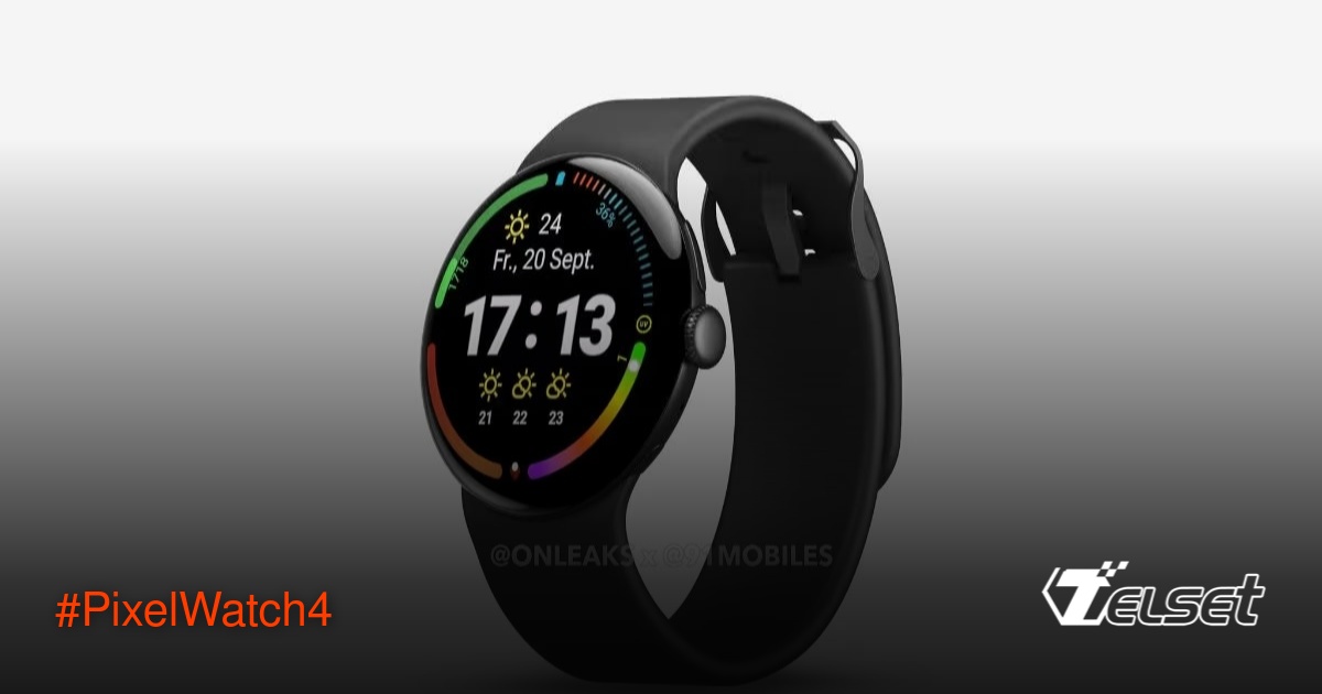 Render bocoran Google Pixel Watch 4 dengan desain lebih tebal