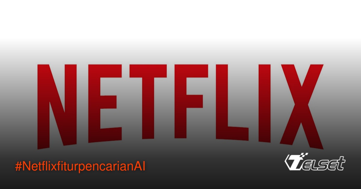 Tampilan antarmuka pencarian AI baru Netflix di perangkat mobile