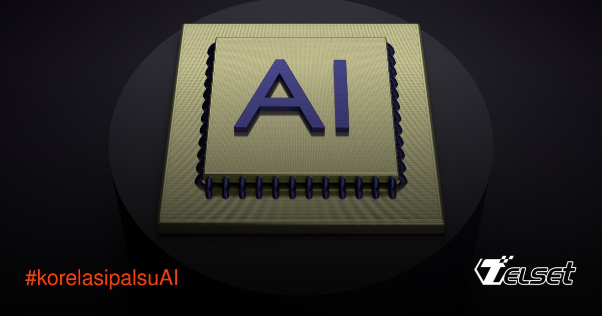 Ilustrasi model AI yang terhindar dari korelasi palsu berkat teknik pemangkasan data