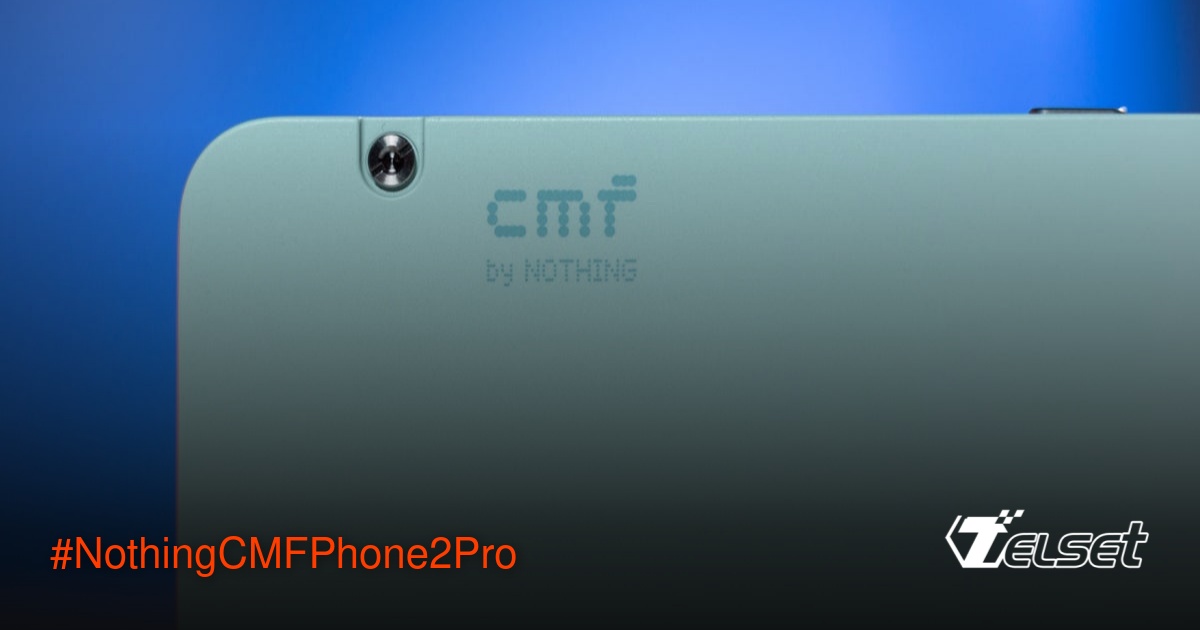Desain kamera belakang Nothing CMF Phone (2) Pro dengan tiga lensa bundar dan bingkai aluminium