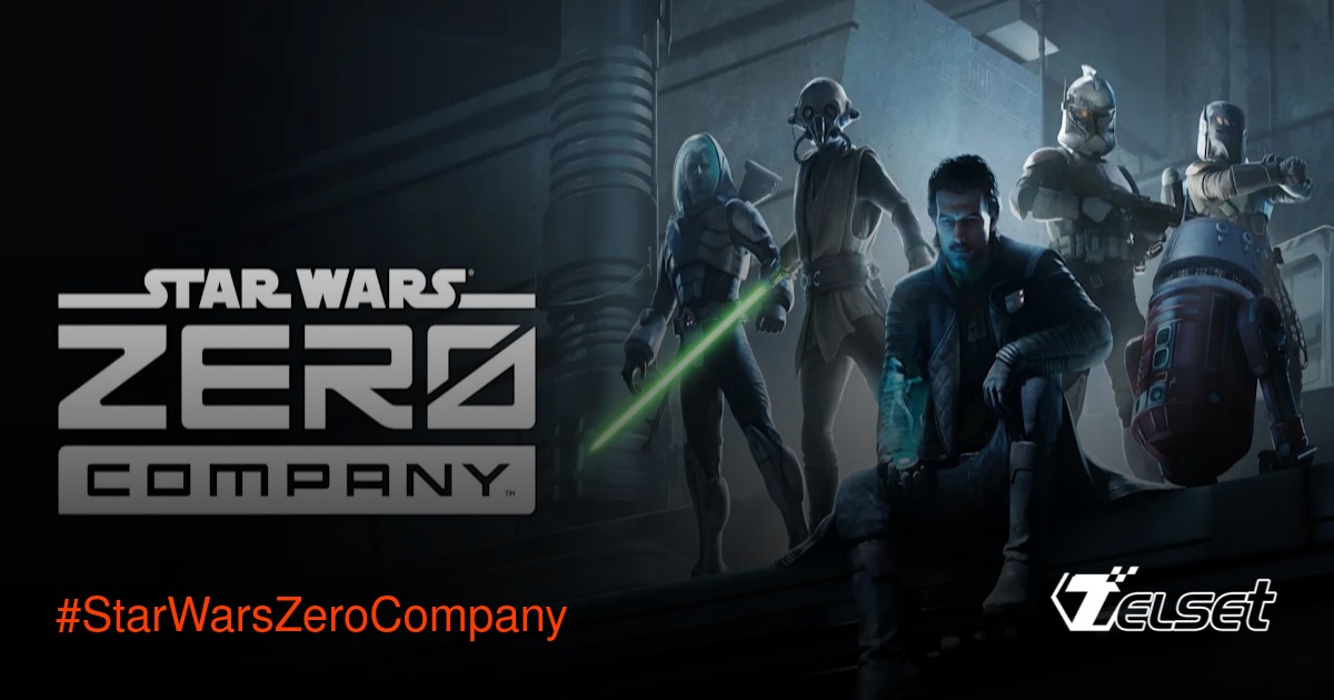 Karakter Hawks dan tim operasi Star Wars Zero Company dalam adegan taktis