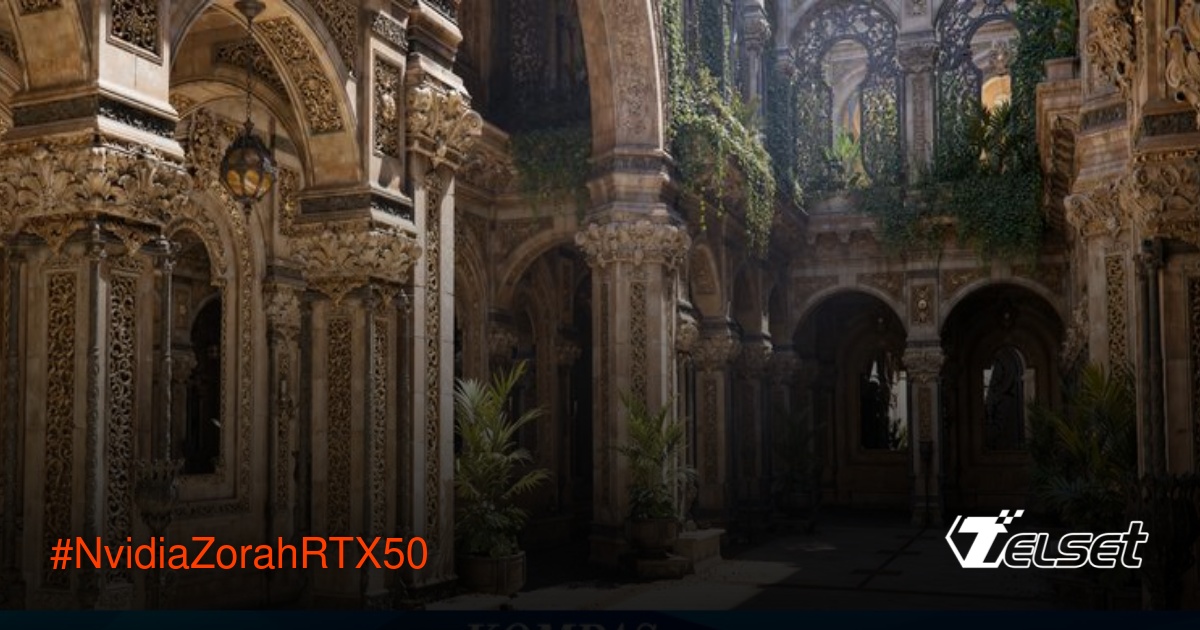 Demo game Nvidia Zorah dengan visual ultra-realistis menggunakan GPU RTX 50 Series