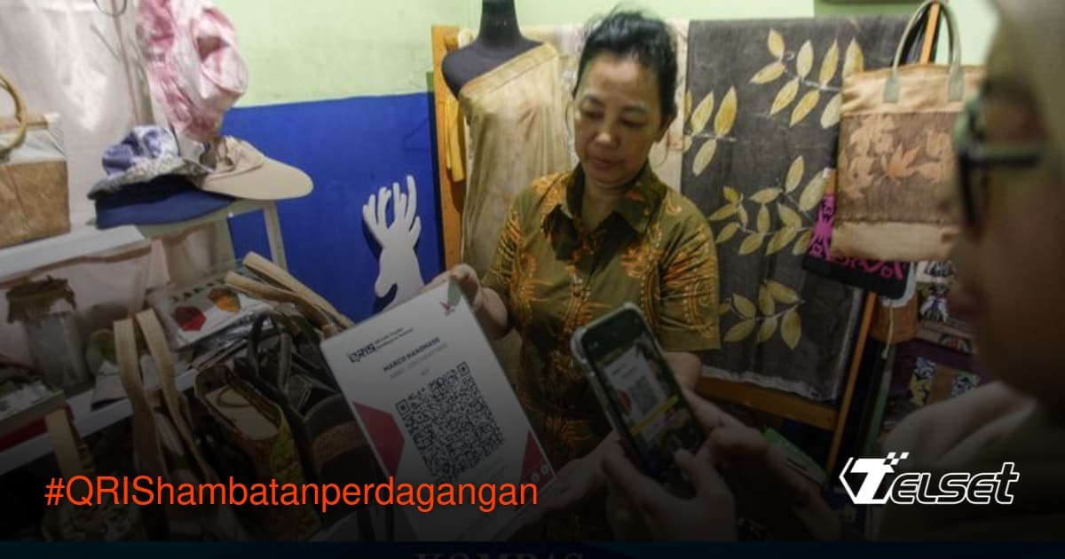 Ilustrasi konflik dagang AS-Indonesia terkait QRIS dan produk bajakan di Mangga Dua