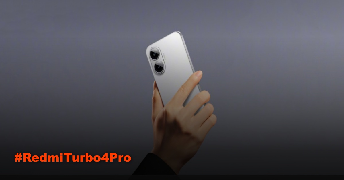 Redmi Turbo 4 Pro smartphone dengan desain premium dan baterai besar