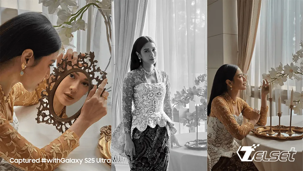 Dian Sastrowardoyo menggunakan Galaxy S25 Series untuk produktivitas multitasking