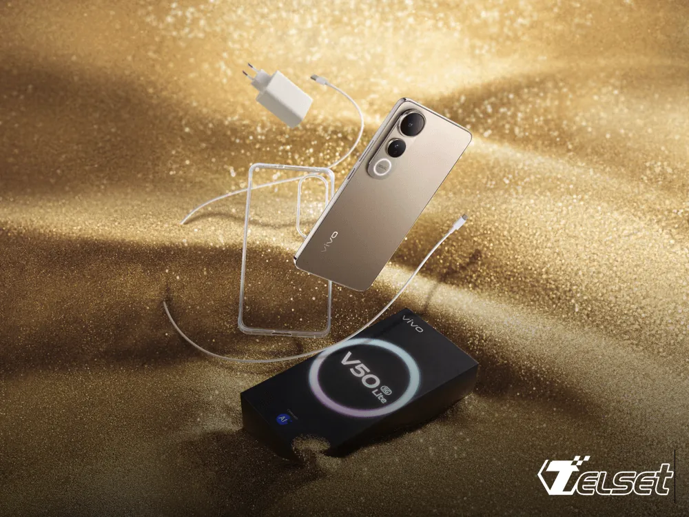 vivo V50 Lite smartphone dengan desain tipis dan warna stylish