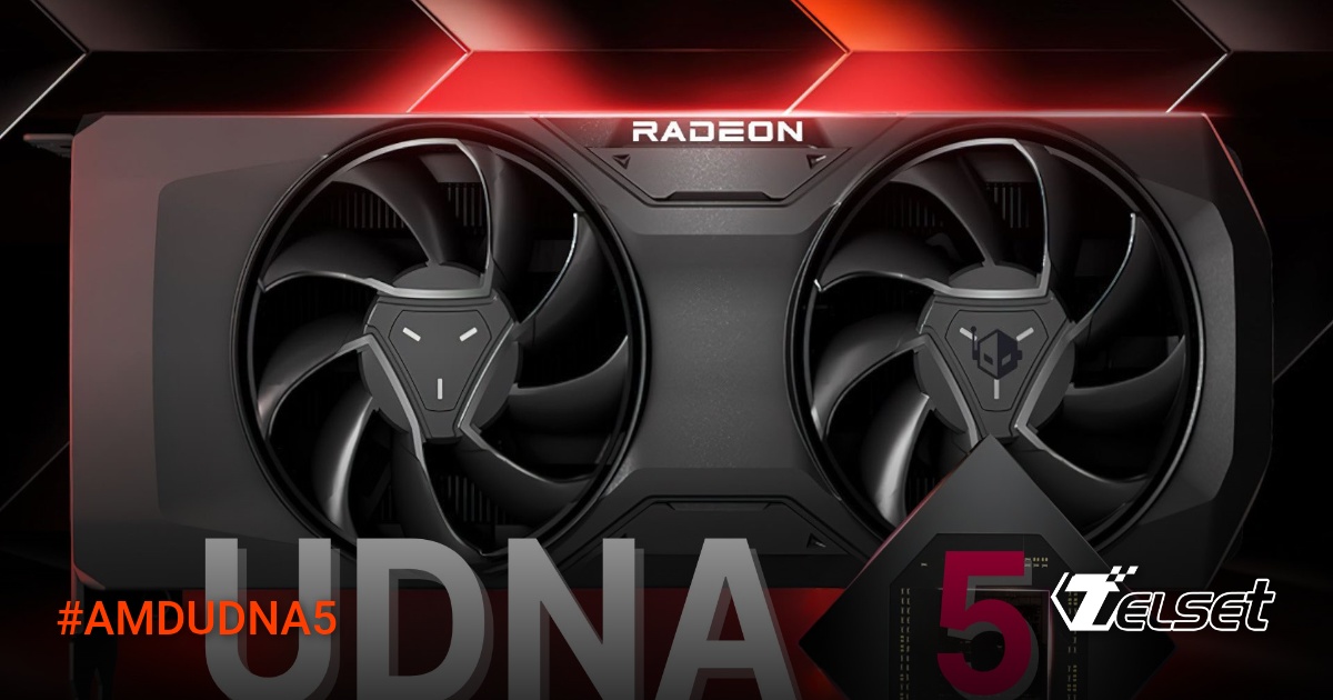 Ilustrasi arsitektur GPU AMD UDNA 5 dengan fokus ray tracing