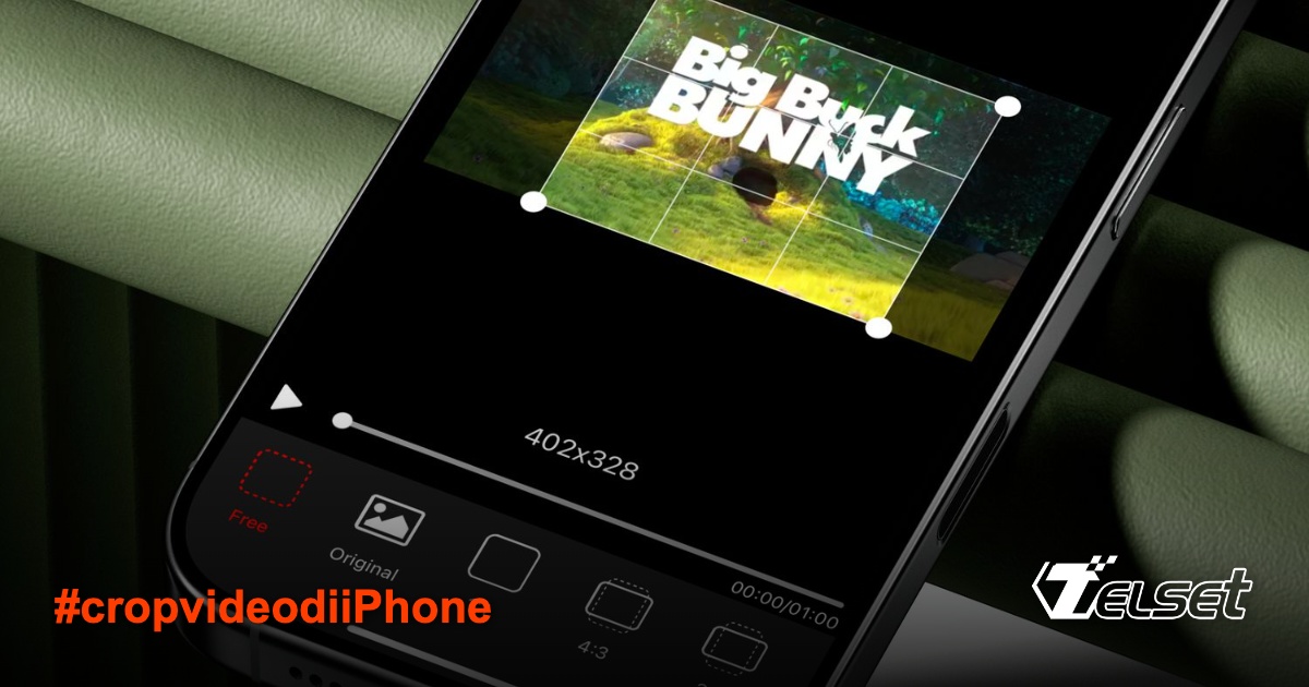 Crop options in the Video Crop iPhone app