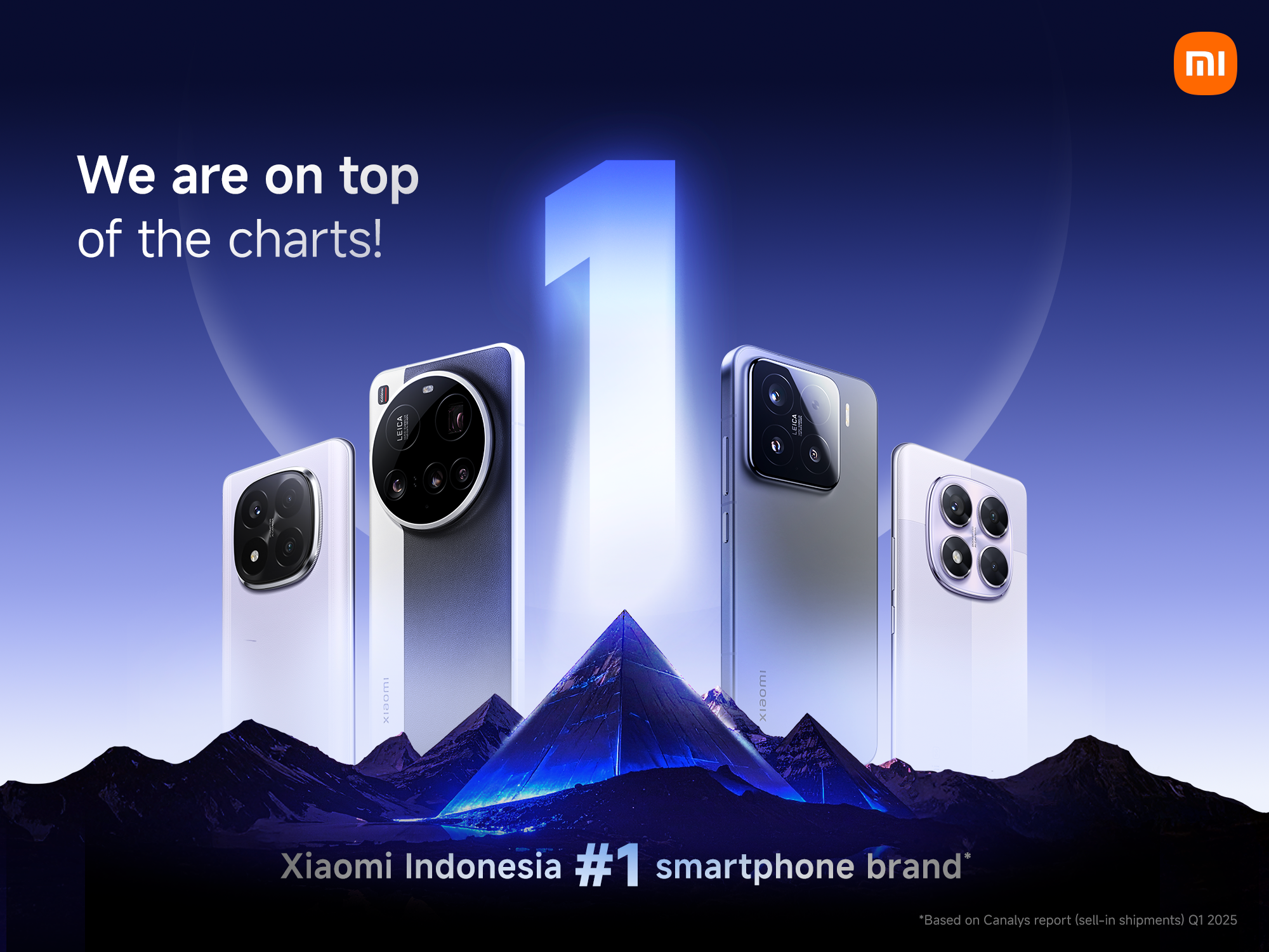 Xiaomi Kuasai Pasar Smartphone Indonesia di Kuartal I 2025
