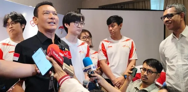 Bambang Sunarwibowo Ketua Harian PB ESI paparkan target Timnas Esports Indonesia SEA Games 2025
