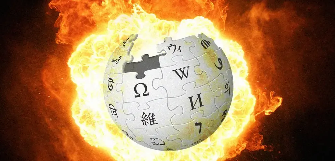 Grafik perbandingan pengguna ChatGPT dan Wikipedia