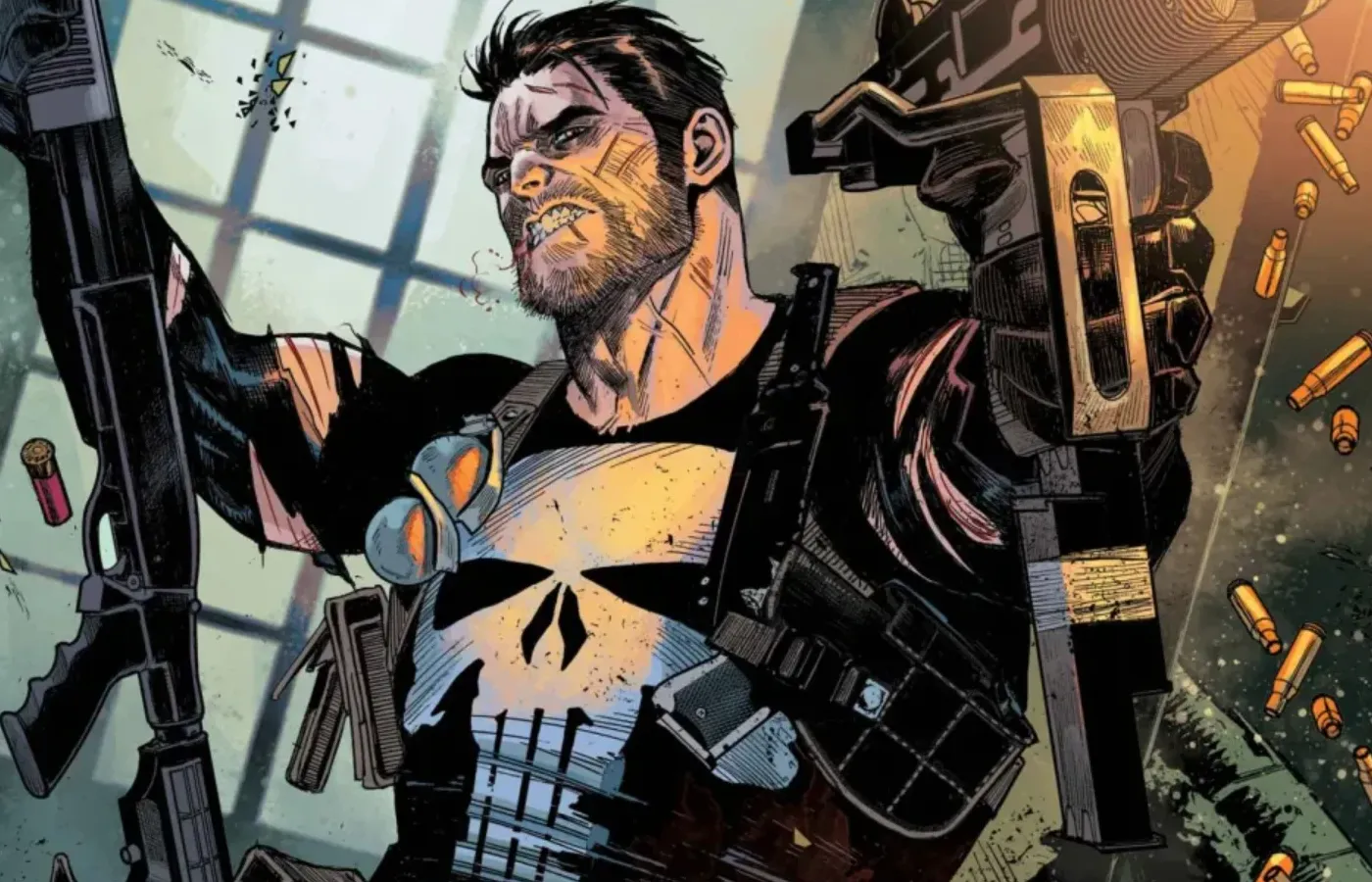 The Punisher Frank Castle dalam komik terbaru Marvel