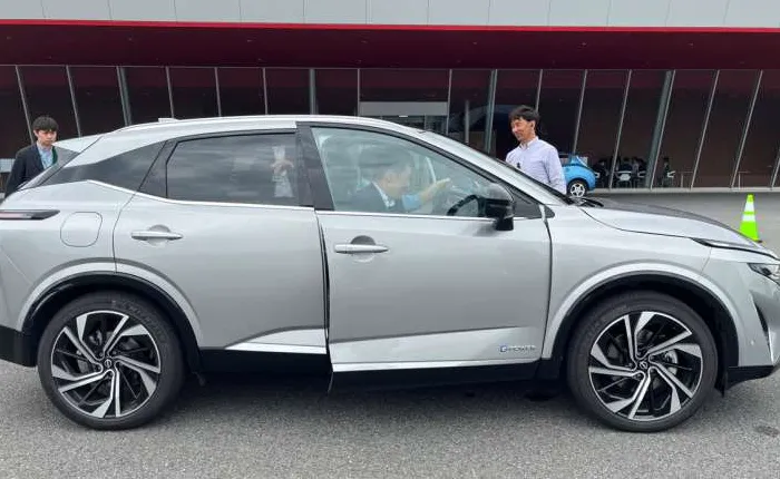 Demonstrasi teknologi hybrid e-Power Nissan di fasilitas Grandrive