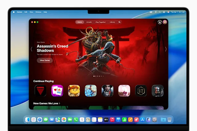 Apple Perkuat Gaming di Mac dengan Metal 4 di macOS Tahoe 26