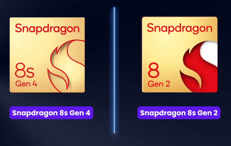 Perbandingan performa Snapdragon 8s Gen 4 dan Snapdragon 8 Gen 2
