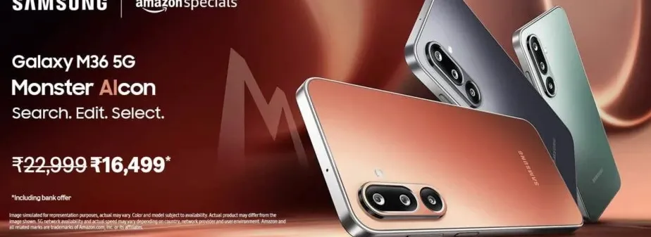 Samsung Galaxy M36 5G smartphone terbaru dengan layar AMOLED 120Hz