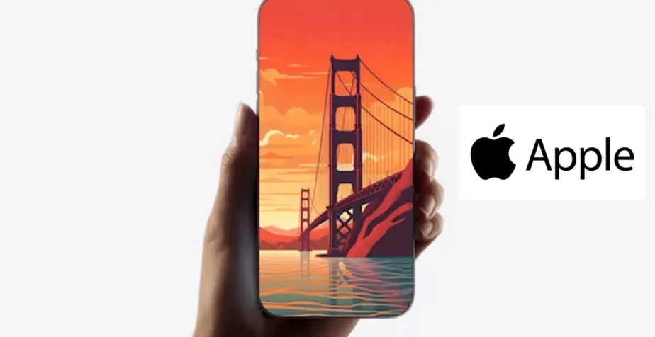 Ilustrasi iPhone 19 Pro dengan desain punch-hole dan layar bezel tipis