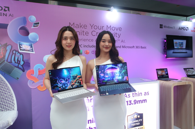 Lenovo Perkuat Ekosistem Copilot+ PC di Indonesia dengan 5 Laptop AMD Ryzen AI