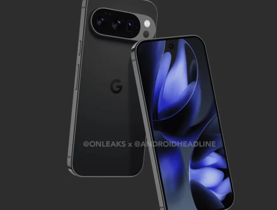 Google Pixel 10 Pro XL CAD render by AndroidHeadlines / OnLeaks