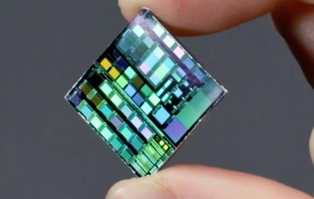Ilustrasi chip semikonduktor buatan TSMC