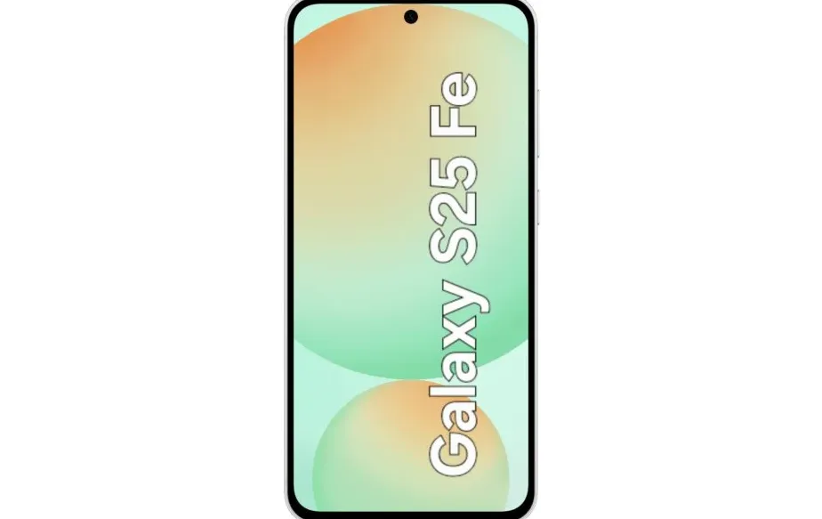 Bocoran desain Samsung Galaxy S25 FE dengan layar AMOLED dan bezel tipis