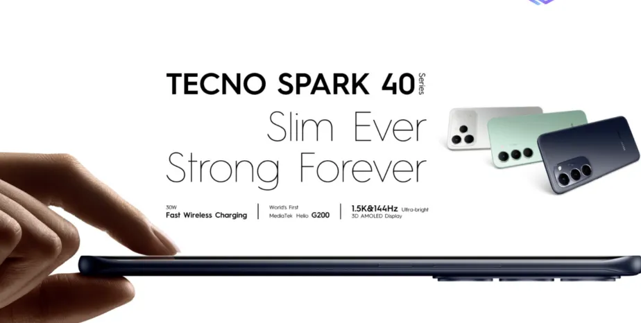 TECNO SPARK 40 Series dalam berbagai varian dan warna