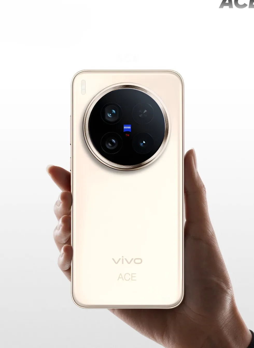 Desain Vivo X300 Pro dengan pulau kamera bundar dan layar datar 6.8-inch