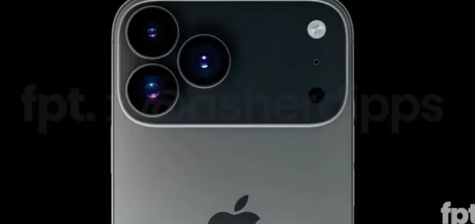 Render iPhone 17 Pro dengan desain kamera baru dan warna tembaga