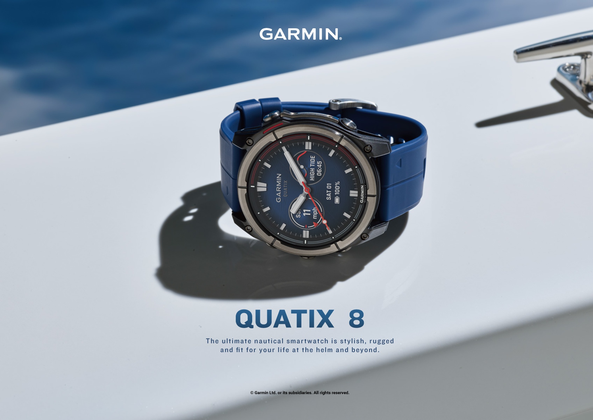 Garmin Quatix 8 Resmi Hadir di Indonesia, Smartwatch Maritim dengan Baterai Tahan 29 Hari