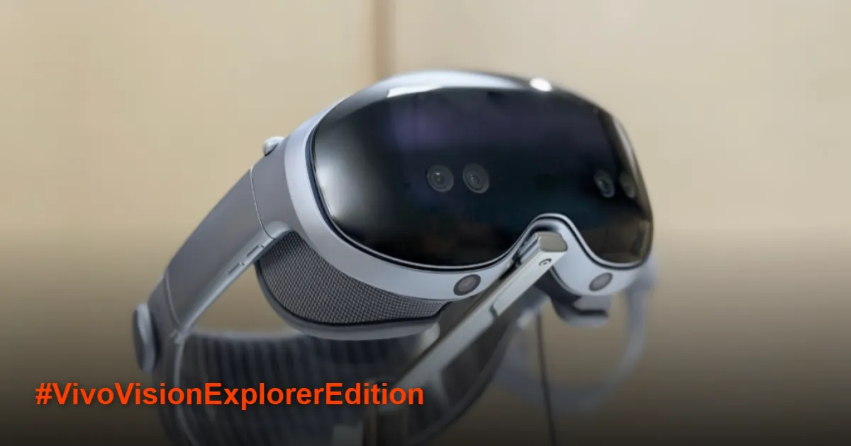 Vivo Vision Explorer Edition: Headset MR Pertama yang Lebih Ringan dari Apple Vision Pro