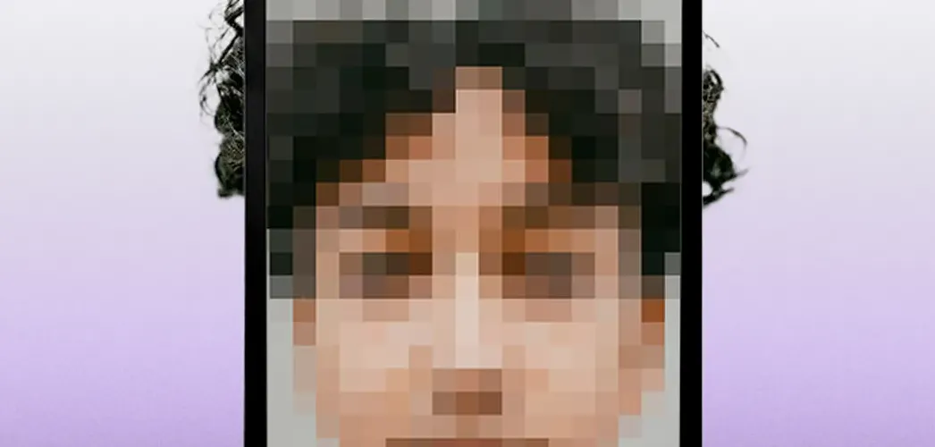 Ilustrasi verifikasi usia di platform digital dengan karakter game