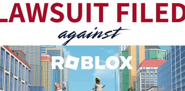 Gugatan hukum terhadap Roblox oleh Kejaksaan Agung Louisiana dengan latar karakter game melompat